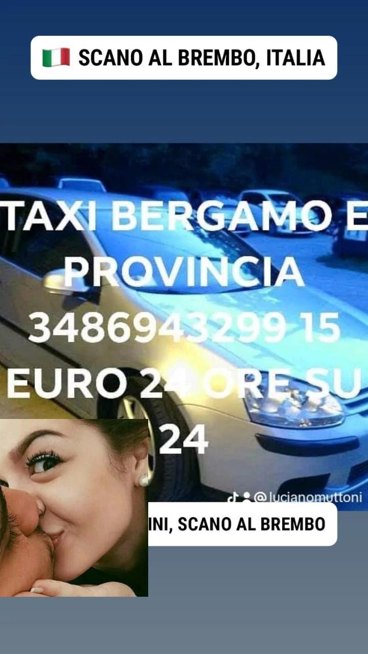 Villetta Rossini Appartamento Da Condividere Con Me Luciano Servizio Ospiti Taxi Driver Navetta No Wifi 2 Camera Da Letto Per 5 Persone Valbrembo Luaran gambar